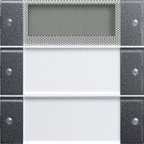 GIRA - Painike System 55 - 2-os PLUS MK Sys 55 kirkas/ANT