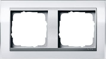 GIRA - Peitelevy Gira Event Clear - 2-os. Kirkas VAL/ALU