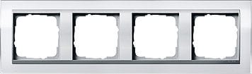 GIRA - Peitelevy Gira Event Clear - 4-os. kirkas VAL/ALU