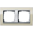 GIRA - Peitelevy Gira Event Clear - 2-os. kirkas KEL/ALU