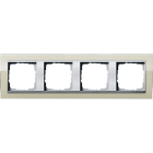 GIRA - Peitelevy Gira Event Clear - 4-os. kirkas KEL/ALU