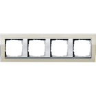GIRA - Peitelevy Gira Event Clear - 4-os. kirkas KEL/ALU
