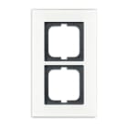 ABB - Peitelevy Carat Impressivo - 2-os/IP20/115mm, Valk.lasi