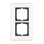 ABB - Peitelevy Carat Impressivo - 2-os/IP20/115mm, Valk.lasi