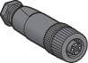 TELEMECANIQUE-SENSORS - Liitin M12 na-su 4-nap.muo.km. - XZCC12FDP40B