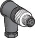 TELEMECANIQUE-SENSORS - Liitin M12 ur-ku 5-nap.met.km. - XZCC12MCM50B