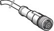 TELEMECANIQUE-SENSORS - LIITOSJOHTO SUORA M12 - XZCP1164L5