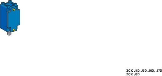 TELEMECANIQUE-SENSORS - Kosketinrunko OsiSense - ZCKJ1D