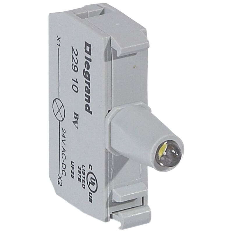 LEGRAND - Merkkivalorunko LED - LED-runko, valk, 12-24 V~/=