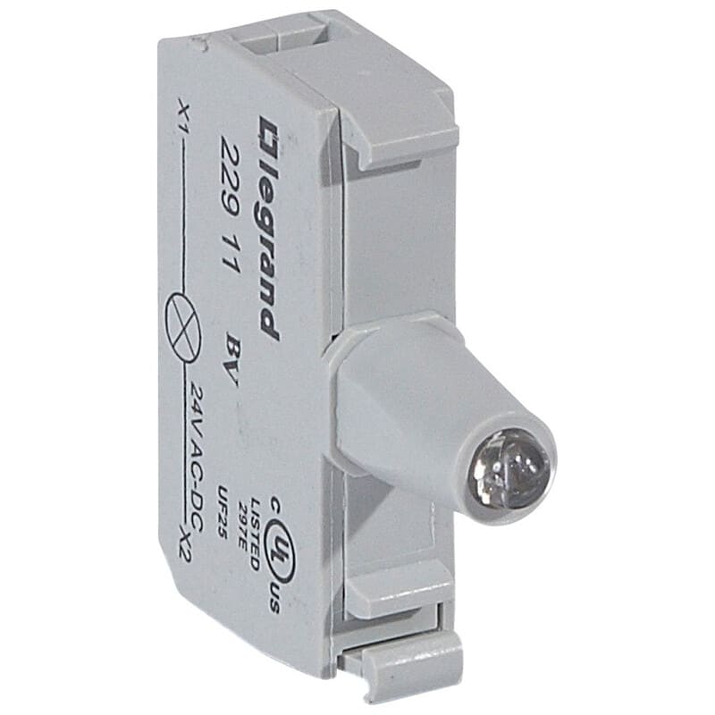 LEGRAND - Merkkivalorunko LED - LED-runko, pun, 12-24 V~/=