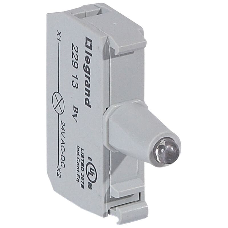 LEGRAND - Merkkivalorunko LED - LED-runko, sininen, 12-24 V~/=