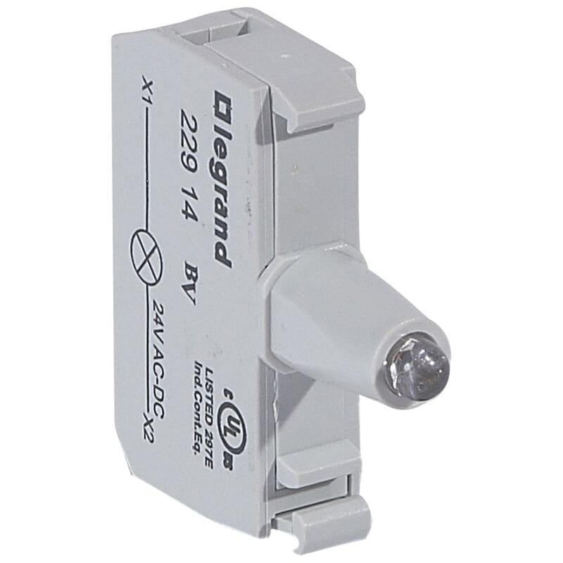 LEGRAND - Merkkivalorunko LED - LED-runko, kelt, 12-24 V~/=