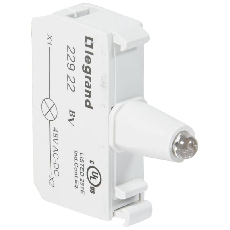 LEGRAND - Merkkivalorunko LED - LED-runko, vihreä, 48 V~/=