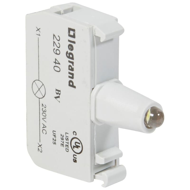 LEGRAND - Merkkivalorunko LED - LED-runko, valkoinen, 230 V~/=