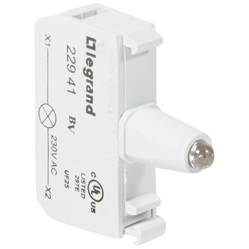 LEGRAND - Merkkivalorunko LED - LED-runko, punainen, 230 V~/=