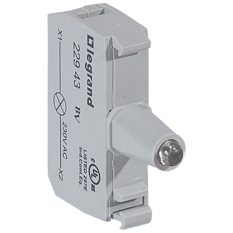 LEGRAND - Merkkivalorunko LED - LED-runko, sininen, 230 V~/=