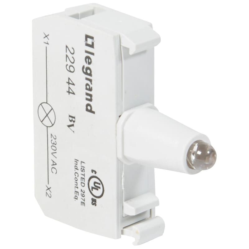 LEGRAND - Merkkivalorunko LED - LED-runko, keltainen, 230 V~/=