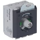 LEGRAND - Kosketinelementti - Lohko 3as LED 24V vihr 2NO