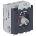 LEGRAND - Kosketinelementti - Lohko 3as LED 230V pun 1NO 1NC