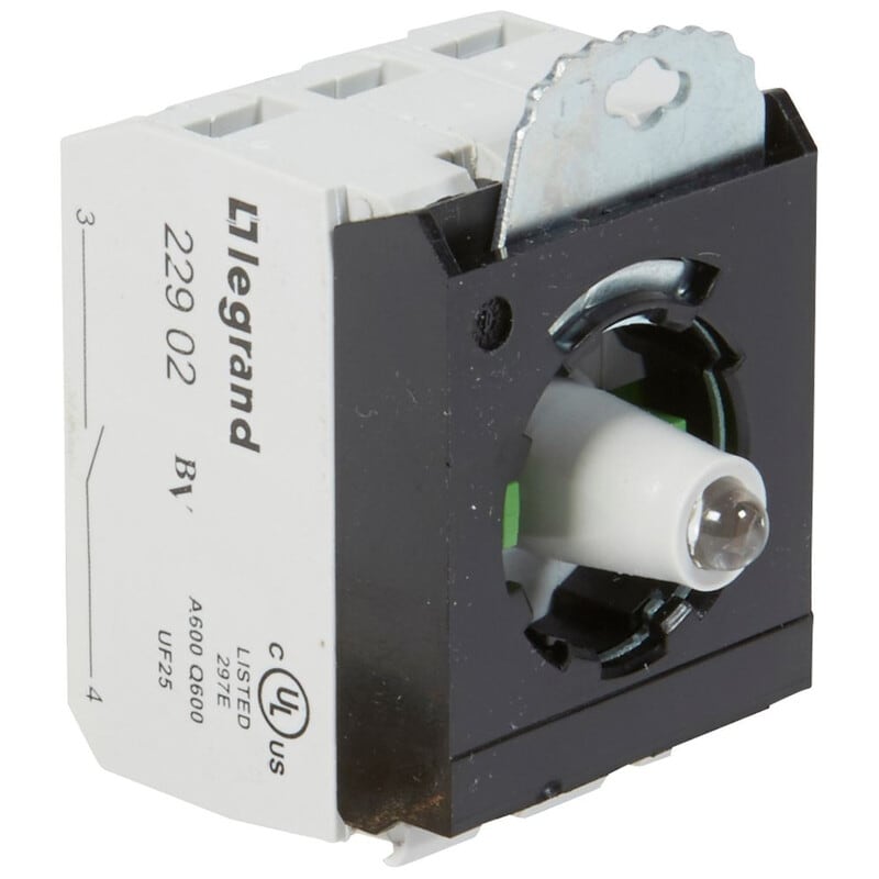 LEGRAND - Kosketinelementti - Lohko 3as LED 230V valk 2NO