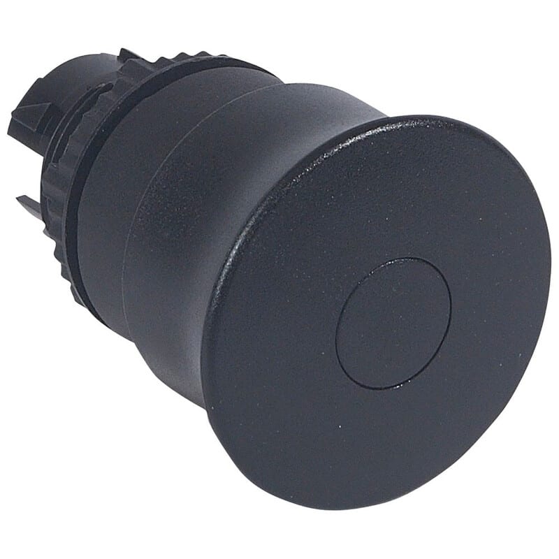 LEGRAND - Hätä-/seis painike - Sienip., vetovap. Ø40, musta