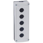 LEGRAND - Kotelo - Muovikotelo, 5-paik, harmaa