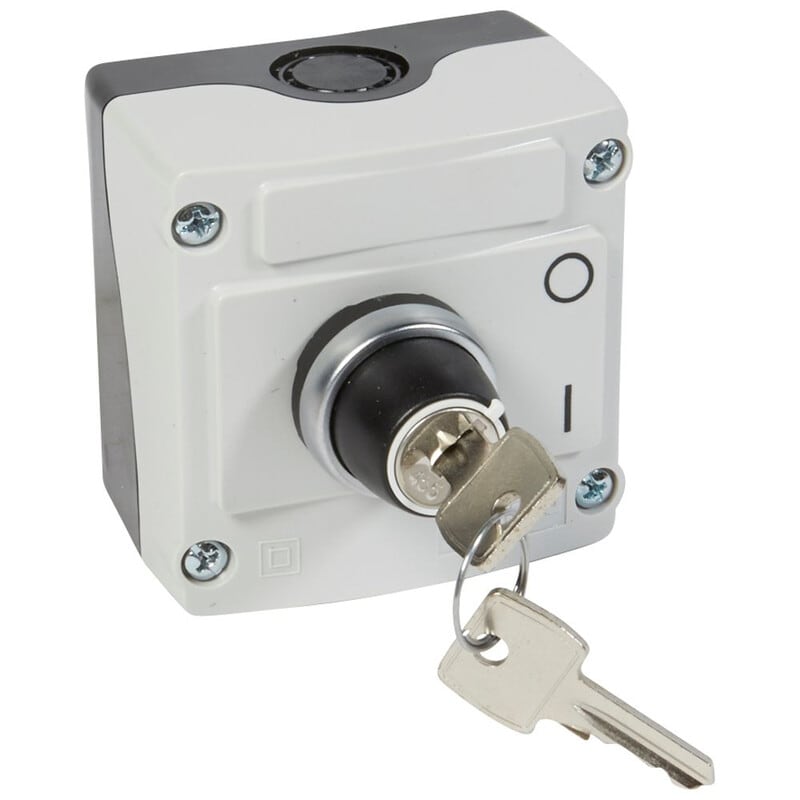 LEGRAND FINLAND - Kotelo kalustettu - Harmaa, 1-paik, avain