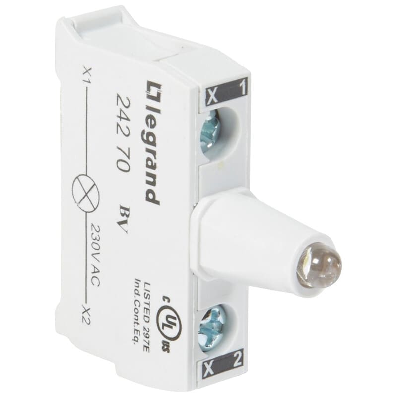 LEGRAND - Merkkivalorunko LED - LED-runko, 230V valk, pohjak.