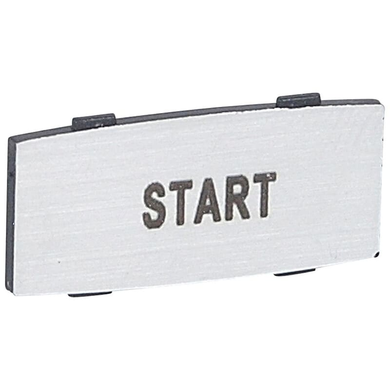 LEGRAND - Lisäkilpi - Merkattu - ''START''