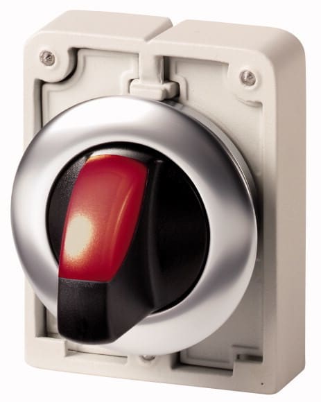 EATON - Valintakytkin merkkivalolla - M30C-FWRLK-R