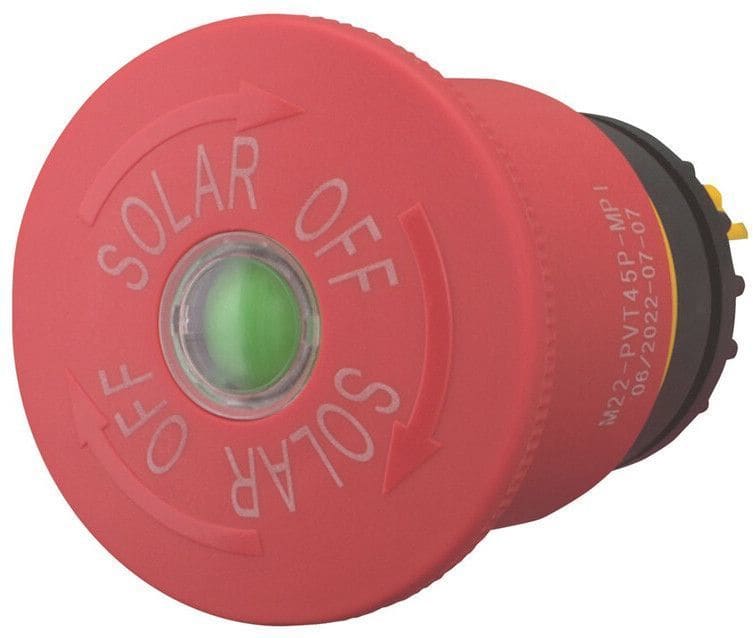 EATON - Hätä-/seis painike - M22-SOL-PVT45P-MPI