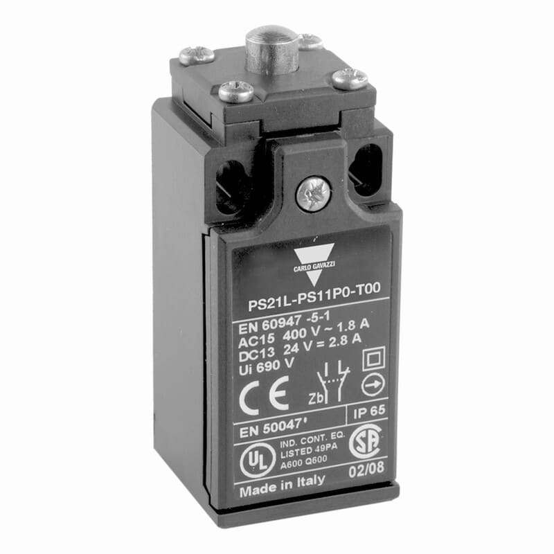 CARLO GAVAZZI - Rajakytkin - TERÄSTAPPIOHJAIN NC+NO