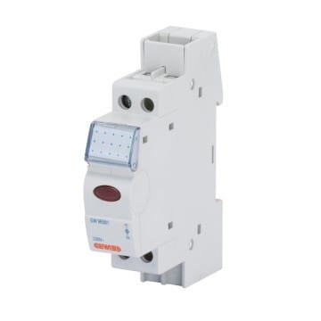 GEWISS - Merkkivalokaluste LED - GW96586 PUN 12-24-48VAC/VDC