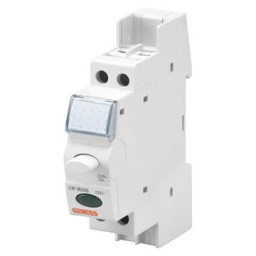 GEWISS - Painikekaluste - GW96566 1s 16A+vihr. 230VAC