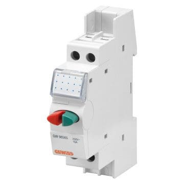 GEWISS - Painikekaluste - GW96565 1s+1a 16A 230VAC