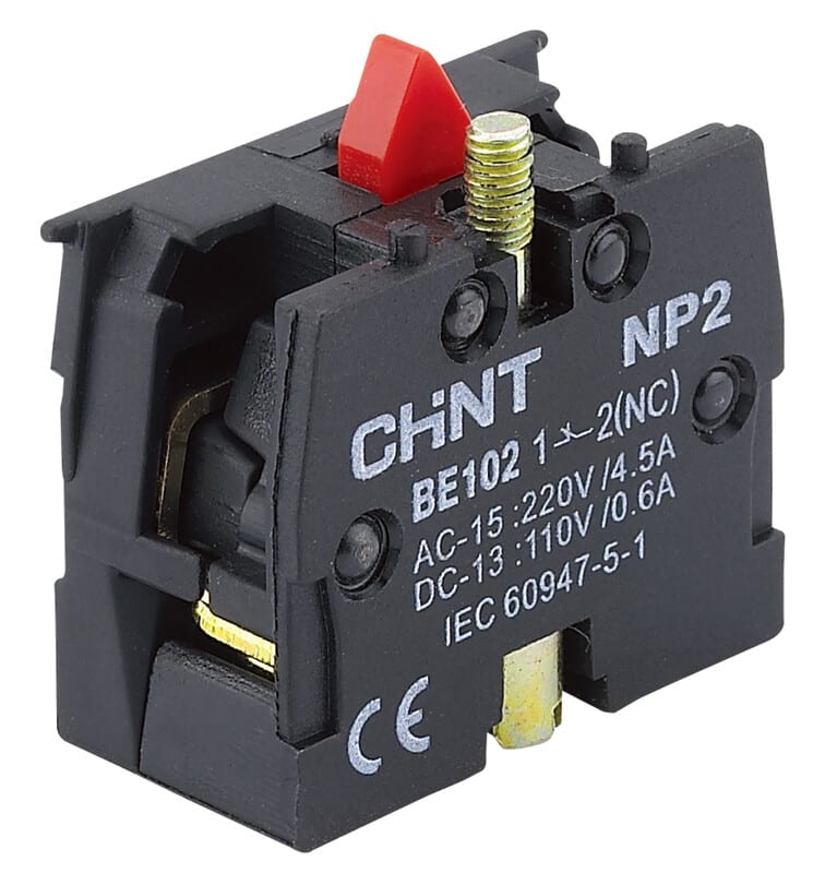 CHINT - Kosketinelementti - 1 NC kosketin