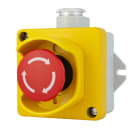 SELCAST - Hätä-seis,2S,IP67,Suojak. - HÄTÄSEIS Suojakauluksella