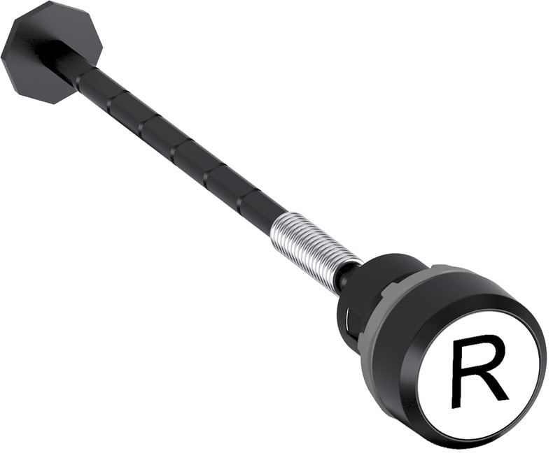 ABB - R-painike va/mu ei vartta - KPR1-101W