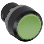 ABB SMART POWER - Reset-painike - vihreä, tasopainike, palautuva