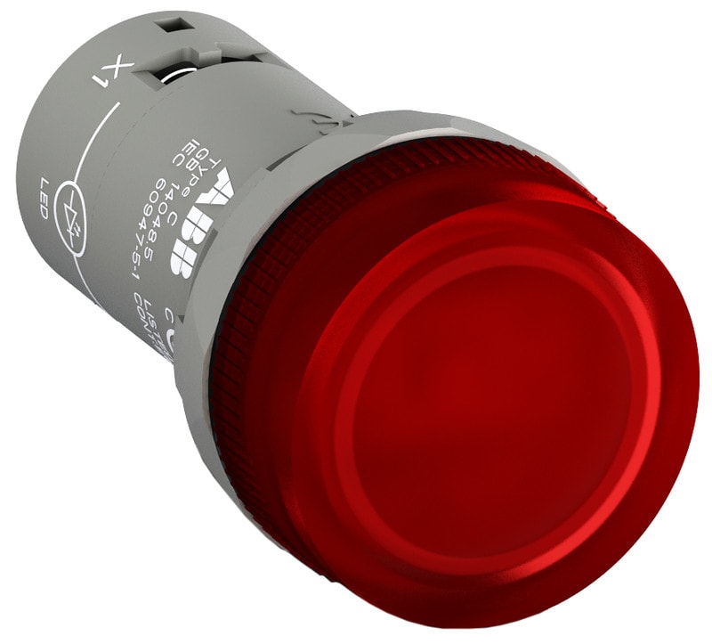 ABB - Merkkivalokaluste LED punainen - CL2-513R