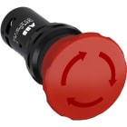 ABB - Hätäseis-pain. 40mm - CE4T-10R-02 KIERTOVAP.PUN