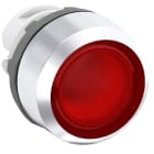 ABB SMART POWER - Tasovalopainike - punainen matala palautuva vala