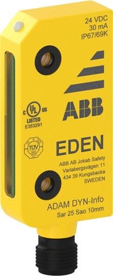 ABB SMART POWER - Turvarajakytkin - Adam,keltainen,IP69K,kiinteä