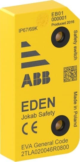 ABB SMART POWER - Turvarajakytkin - Eva,keltainen,IP69K,kiinteä