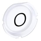 ABB - Tekstikupu 0 matala painike - KTC1-9004