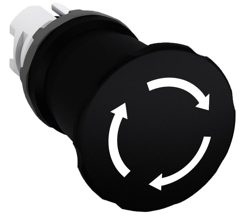 ABB - Konepys.painike. 40MM.K - MPET4-10B