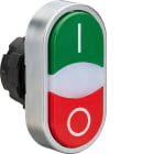 BENEDIKT & JÄGER - Kaksoispainike - vihreä I/punainen 0 valk. merk