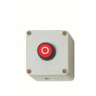 BENEDIKT & JÄGER - Painikekotelo - painike OFF punainen