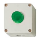 BENEDIKT & JÄGER - Painikekotelo - merkkilamppu vihreä
