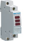 HAGER - Kolmoismerkkivalo pun 230VAC - SVN127